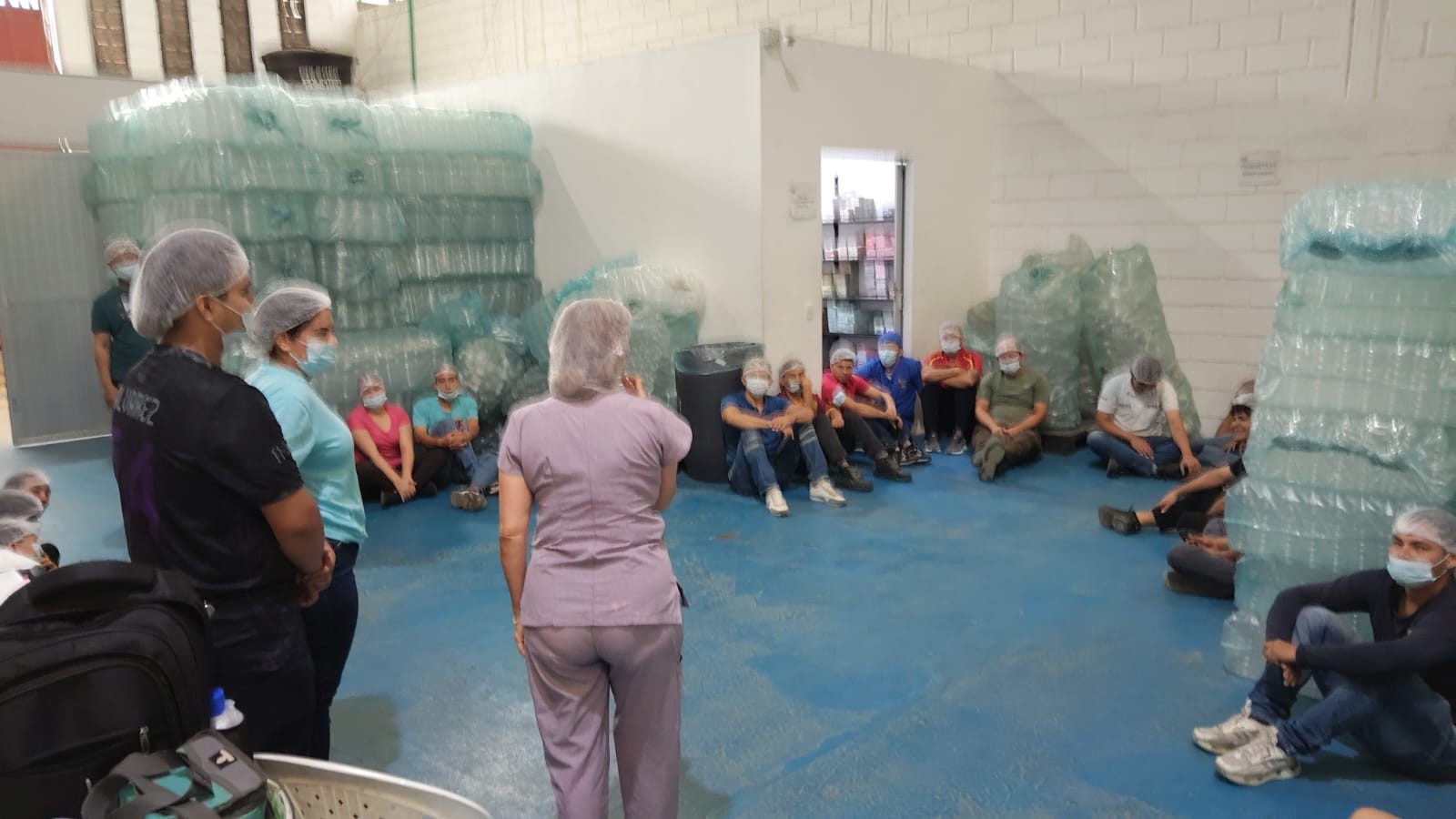 Taller de capacitación en planta